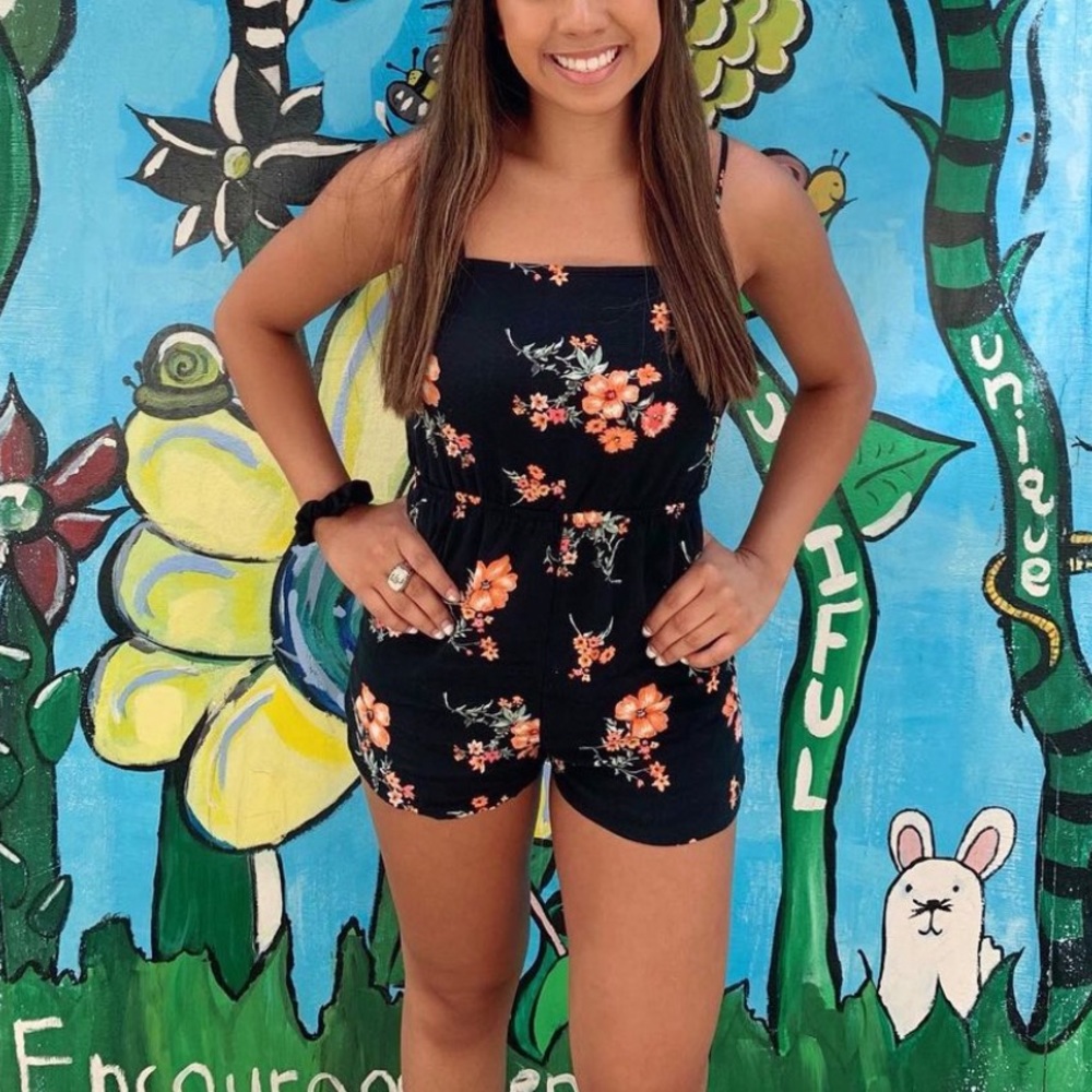Floral Romper